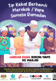 Jangan Bawa Rokok/Vape Ke Masjid